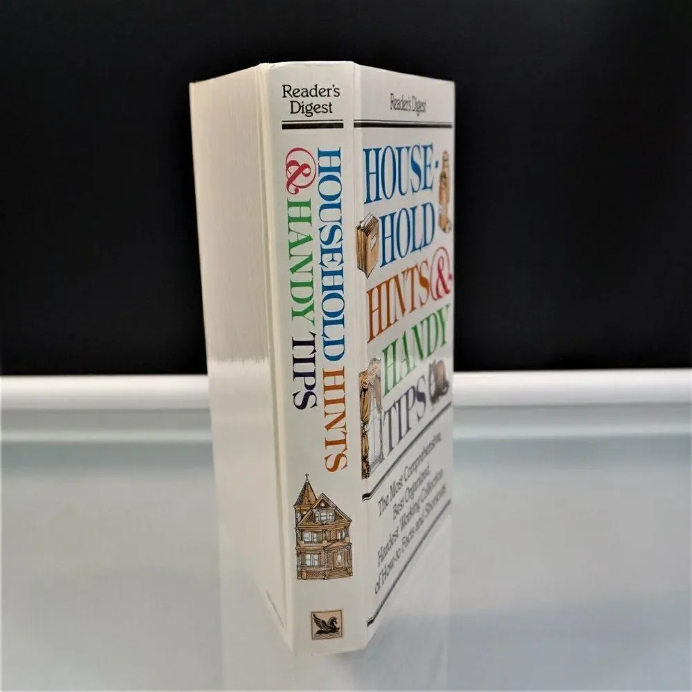 Household Hints and Handy Tips by Reader's Digest Editors 1988 Hardcover
